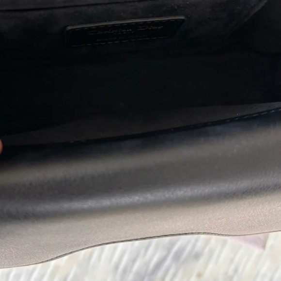 Authentic Dior Mini Dior Jolie Top Handle Bag Black - Picture 7 of 13